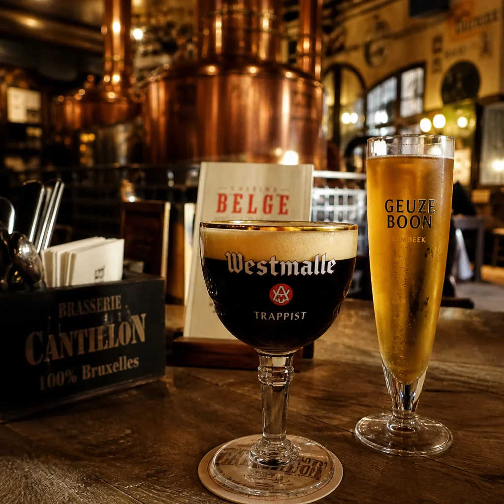 Bières Trappistes et Lambics : L'Art du Houblon dans une Brasserie de la Capitale