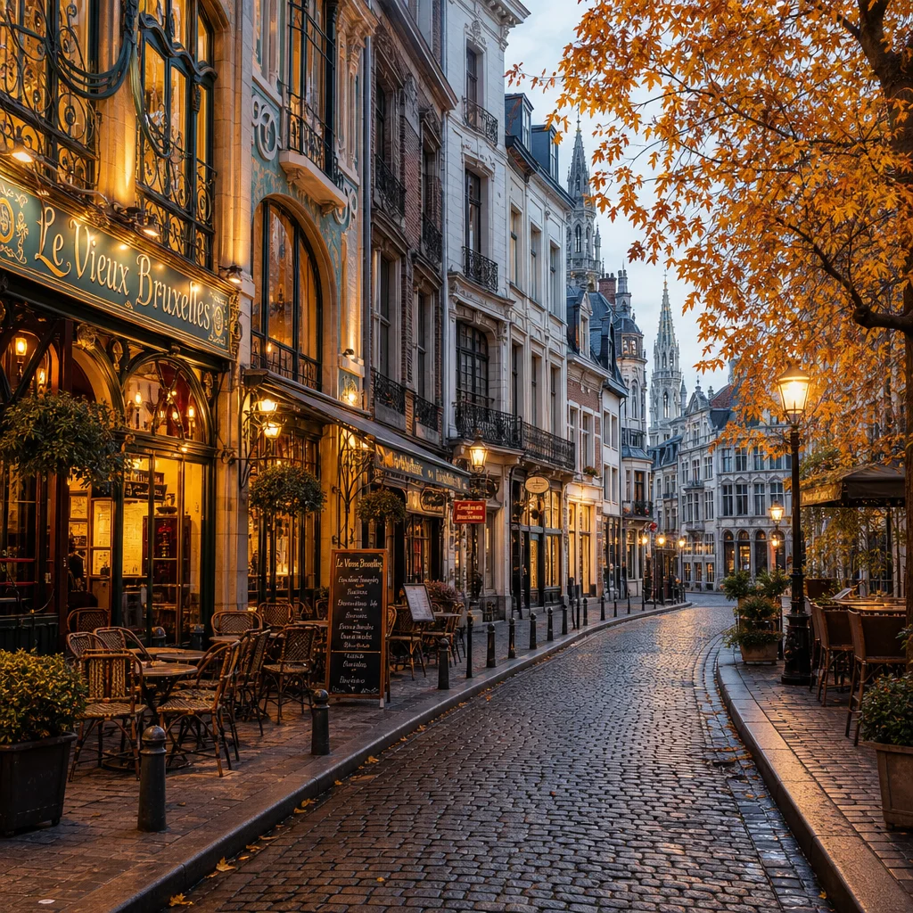 Flânerie Gourmande : À la Découverte du Quartier Saint-Géry et des Rues Pavées des Alexiens