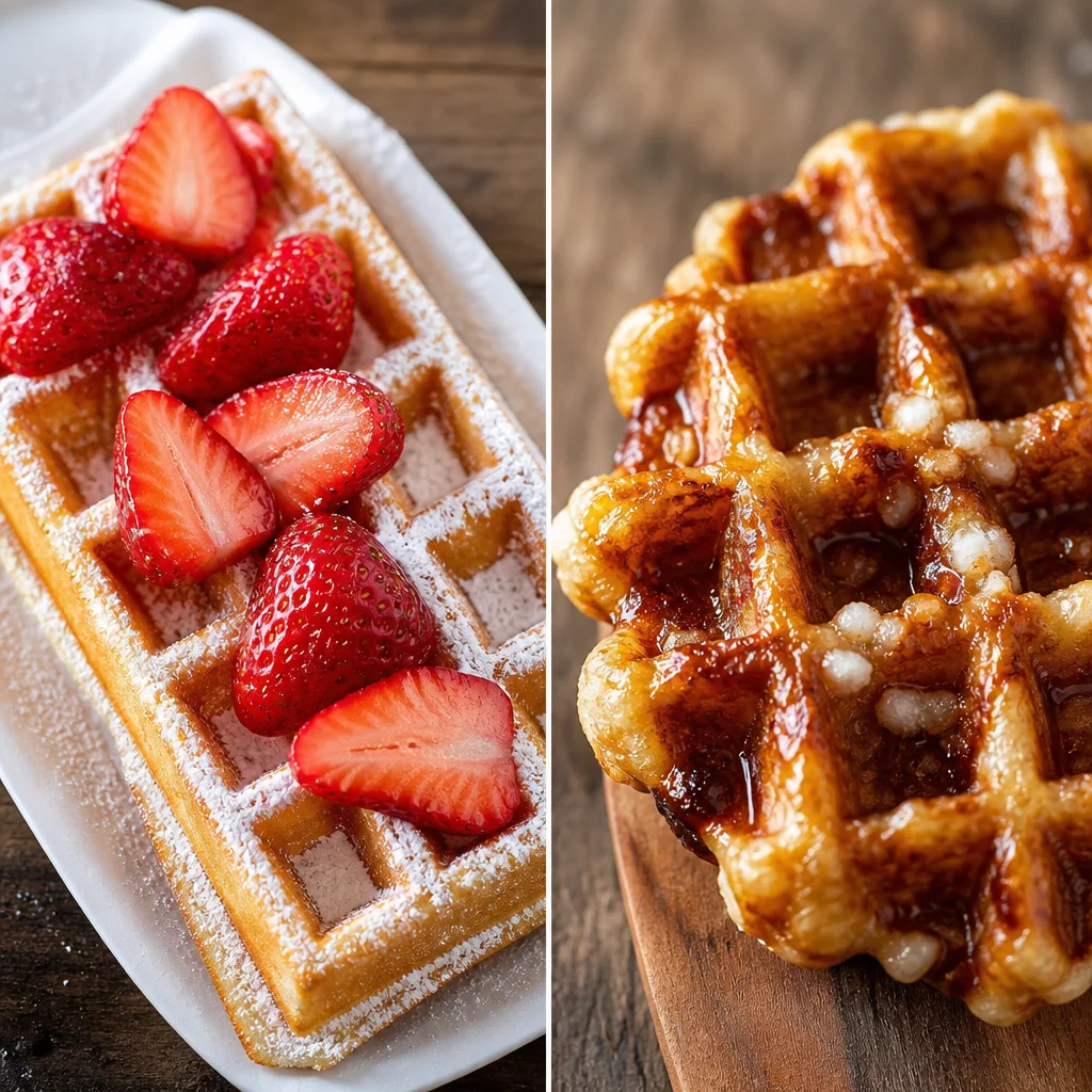 La Gaufre de Bruxelles vs La Gaufre de Liège : Duel de Deux Douceurs Mythiques