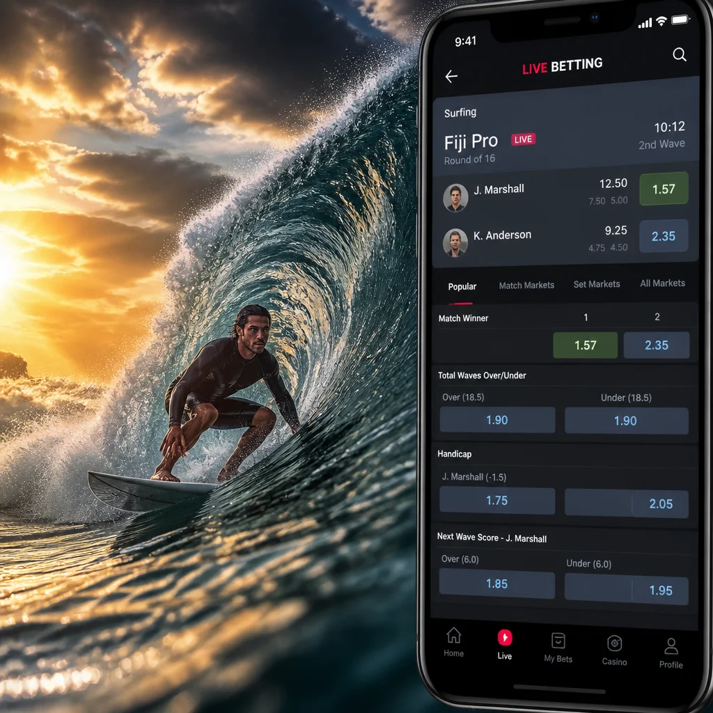 Le Boom des Paris Sportifs dans les Sports d’Action : Du Surf au Football